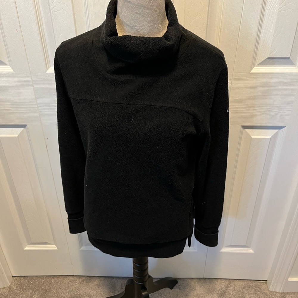 Alo size XS Black Turtleneck Sweater